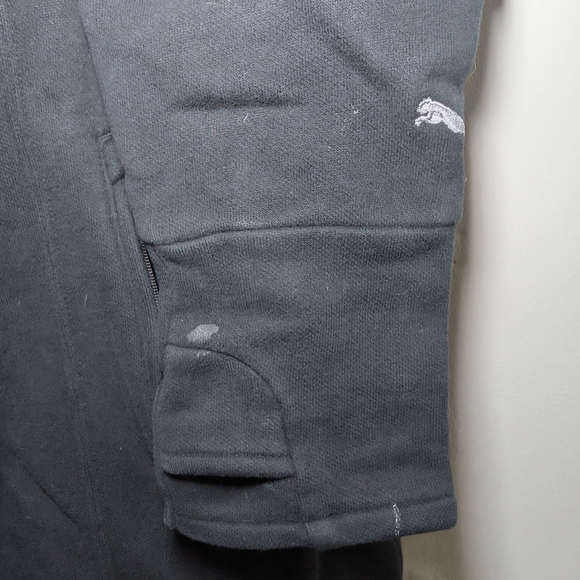 Puma Asymmetrical Full Zip Hoodie Black - Large - Picture 5 of 9